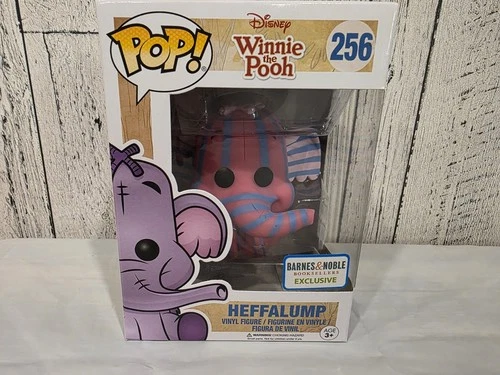 FUNKO POP! DISNEY Winnie The Pooh Heffalump 256 Striped Barnes & Noble Exclusive