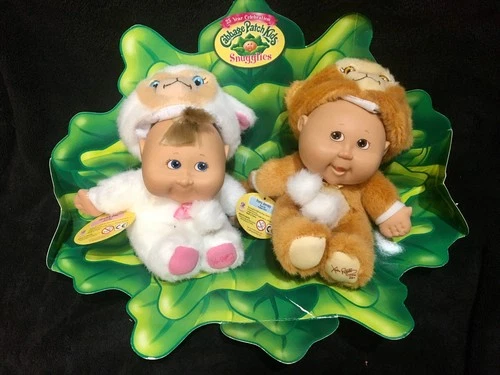 25th Anniversary Cabbage Patch Kids Lamb & Lion Doll 2008 Snugglies 2008
