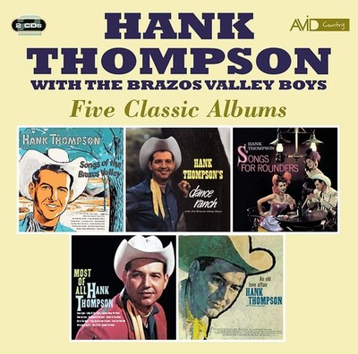 9210710 Audio Cd Hank Thompson - Songs Of The Brazos Valley / Dance Ranch (2 Cd)