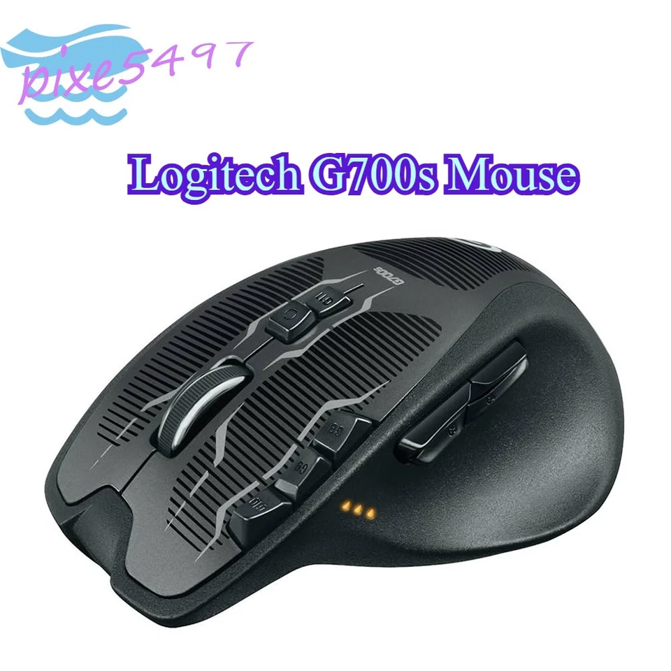 Logitech G700s Kabellose Maus Ergonomisches Design Perfekt für Gaming