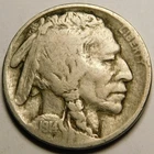 1914 P Buffalo Nickel VG - F   Actual Coin Pictured- Not Chemically Treated