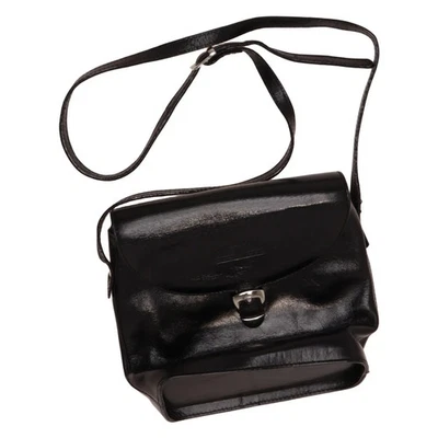 Guy Laroche, Sac à bandoulière, Femme, Noir, Unicolore, 24, 9, 22 cm #YWW - Photo 1/4