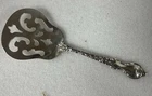 International Sterling Silver Solid Bon Bon Spoon Pierced Bowl Du Barry Pattern