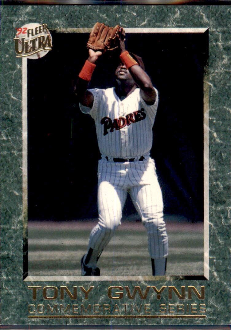 1992 Ultra #3 Tony Gwynn Tony Gwynn Commemorative Series