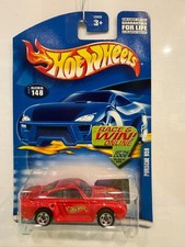 Hot Wheels Porsche 959 - 2002 Mainline #148 Red 5 Spoke Wheels NEW MOC