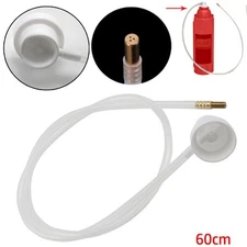 Car Metal Fluid Film Nozzle Extension Hose Wand Fit For Aerosol-Cans Spray-60cm