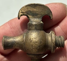 Antique Vintage Brass Petcock Gas Primer Priming Cup Hit And Miss Engine 3/8”
