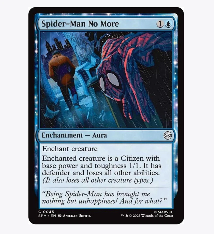 SPIDER-MAN MTG - Single Cards M0001 to L0198 - Complete Your Deck!! Magic - Image 4 of 4