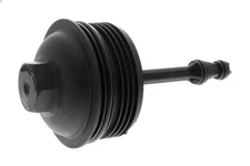 Cover, oil filter housing VAICO V10-5537 for Roomster (5J7) 1.2 2010-2015