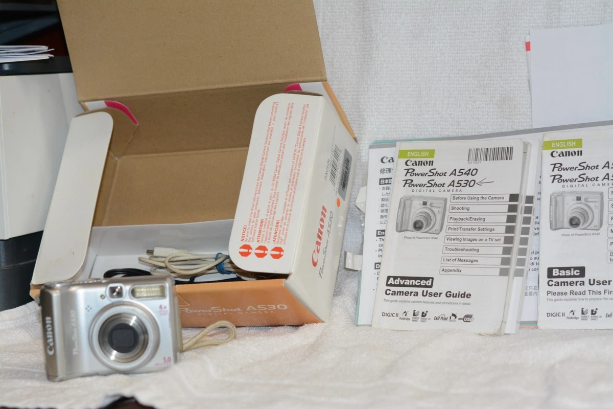 Canon PowerShot A530 Digital Cameras for Sale - Shop New & Used