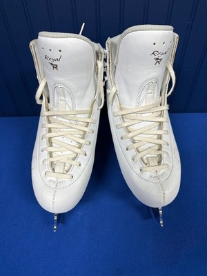 Risport Royal Pro Figure Skates Size 240 w/MK Professional Lite blades Size 9.0 