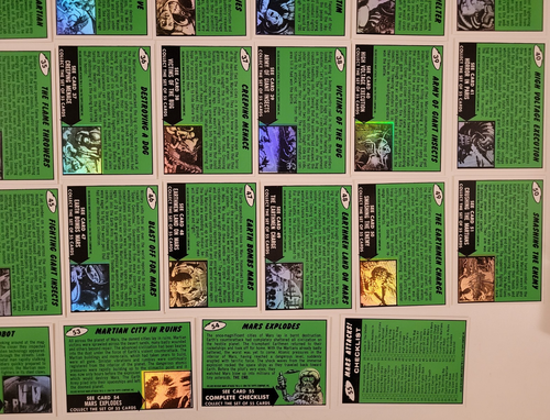 1994 MARS ATTACKS ARCHIVES Rare 1ST DAY ISSUE Complete CARD SET 55+ FACTORY CASE - Picture 13 of 13