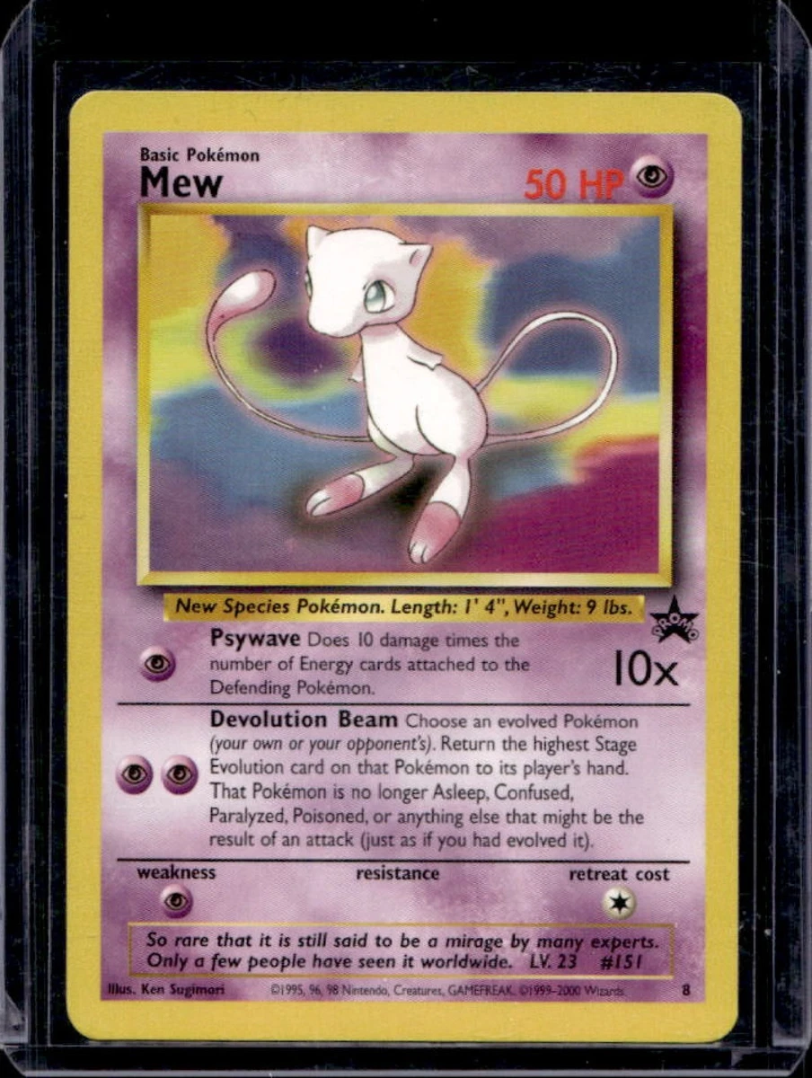 Mew Pokémon TCG Individual Cards for sale - eBay