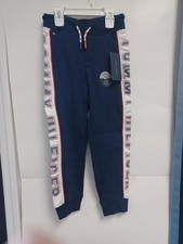 NWT Tommy Hilfiger Joggers Size 4 Boys Blue/Red/Wht