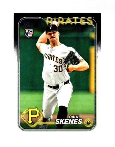2024 TOPPS UPDATE PAUL SKENES ROOKIE CARD #US100