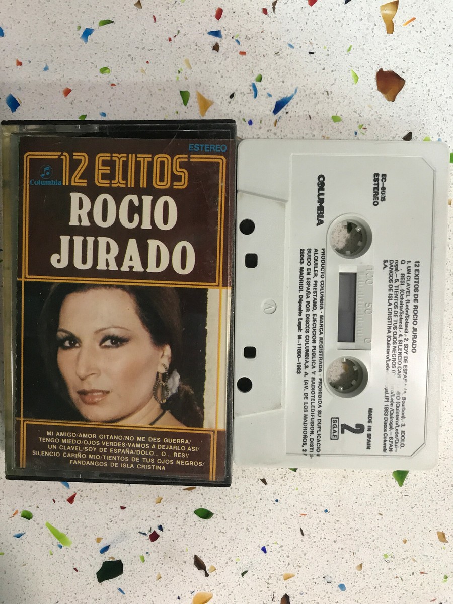 Rocio Jurado 12 Hits Cassette Tape Vol 1 - My Friend Love Gypsy Green Eyes