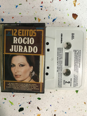 ROCIO JURADO 12 EXITOS CINTA CASSETTE VOL 1 - MI AMIGO AMOR GITANO OJOS VERDES 