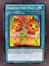 Yu-Gi-Oh! Searing Fire Wall HA05-EN027 Holo 1st Edition TCG Near Mint/ NM