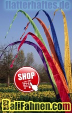 GartenFahne-WindFahne-die BaliFahne, 5m m. Stange