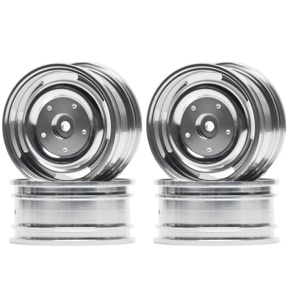 1/10 Aluminum Hubs Wheel Rims For RC HSP Tamiya D90 SCX10 Traxxas Tamiya HPI Foto 2 de 4