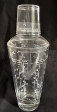 Rare Vintage DANSK Acrylic Cocktail Shaker Taiwan VGC
