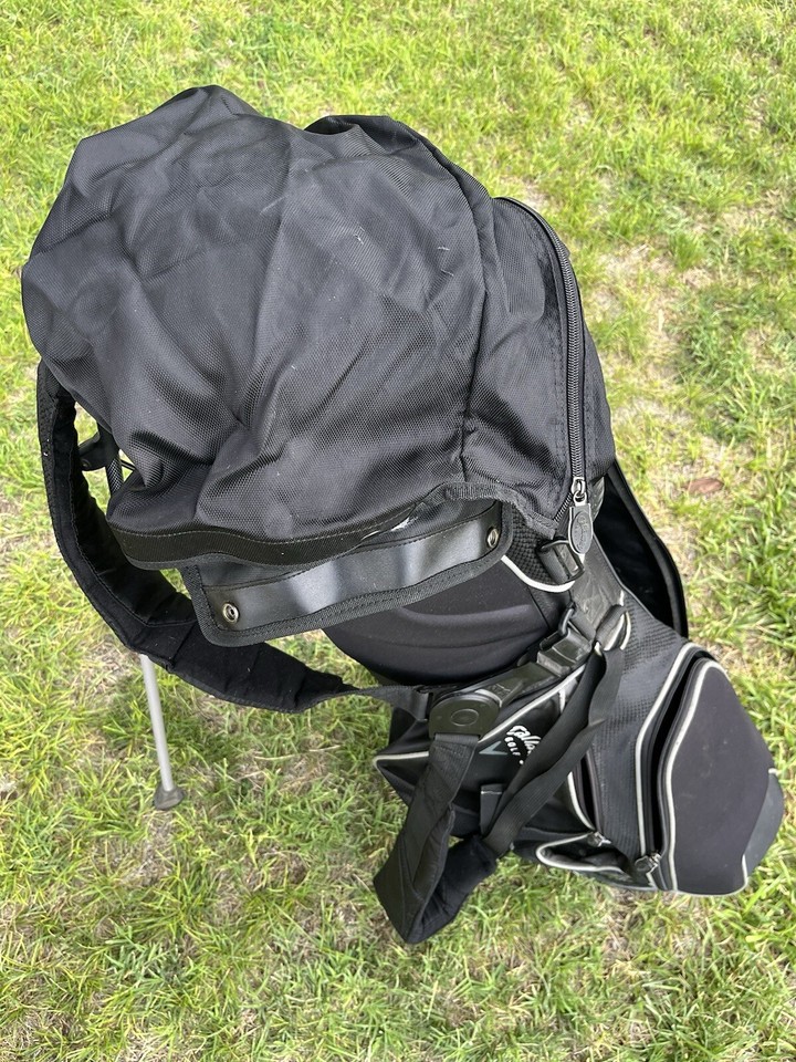 Callaway XTT Golf Carry Stand Bag Black 7 Dividers Ultra Light With