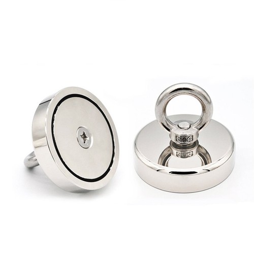 Magnet 0-120Kg Salvage Recovery Neodymium Strong Hook Fishing Treasure Hunting - Picture 3 of 20