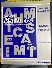 Saxon 65 Math (2nd Edition) 6/5 Workbook