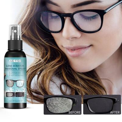100ML Linse Kratzer Entfernung Spray Brillen Windschutzscheibe ReparatuDE U1O2