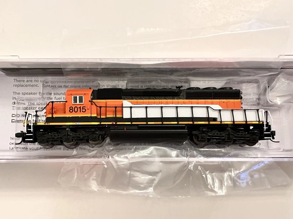 InterMountain N Scale SD40-2 Loco BNSF New Image #8015 - Image 2 of 4