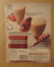 1980's General Foods INTERNATIONAL INSTANT COFFEE Coupon 1984 Print Advertising