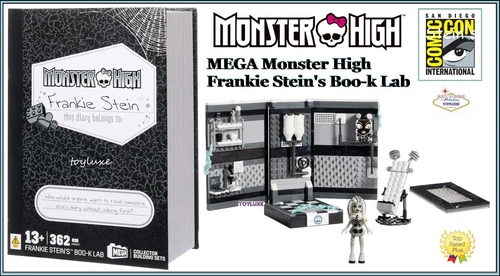Monster High Frankie Stein's MEGA Boo-k Lab Special SDCC