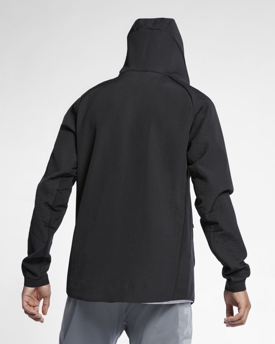 Nike Sportswear Tech Pack Men's Woven Hooded Jacket Blue Medium