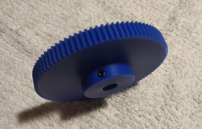 Spur Gear 12mm Inner Hole Step Gear 100T Mod 1 Plastic Motor Gear
