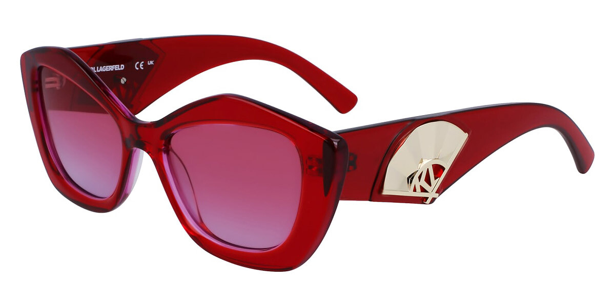 Женские солнцезащитные очки Karl Lagerfeld Womens 52mm Wine Sunglasses KL6127S-626 6690₽