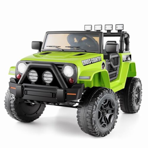 12V Electric Car for Kids, Ride On Car Truck w/ Remote Control Bluetooth, Music - Picture 23 of 67