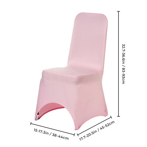 Cubierta de silla de comedor elástica deslizable fajas de satén arco boda faja arco - Imagen 7 de 313