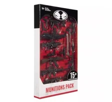 McFarlane Toys MUNITIONS PACK Weapons Guns For 7" Figure Accessorys package