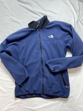 Vintage 90s The North Face Windstopper Jacket Made In USA Men's Size L Blue