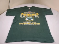 VTG Green Bay Packers Shirt Mens XL 90s SINGLE STITCH NFL Football Superbowl