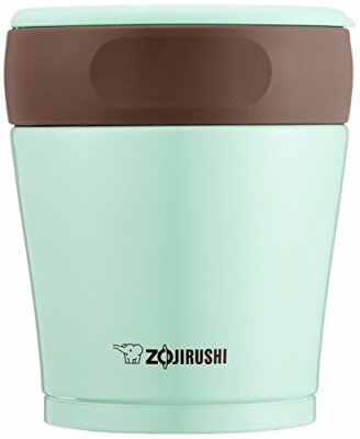 Zojirushi Edelstahl Lebensmitteldose 260ml Chocolate Mint SW-GD26-AP NEU