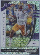 2020 Panini Prizm Draft Picks Prizms Mojo #158 Kristian Fulton RC 21/49