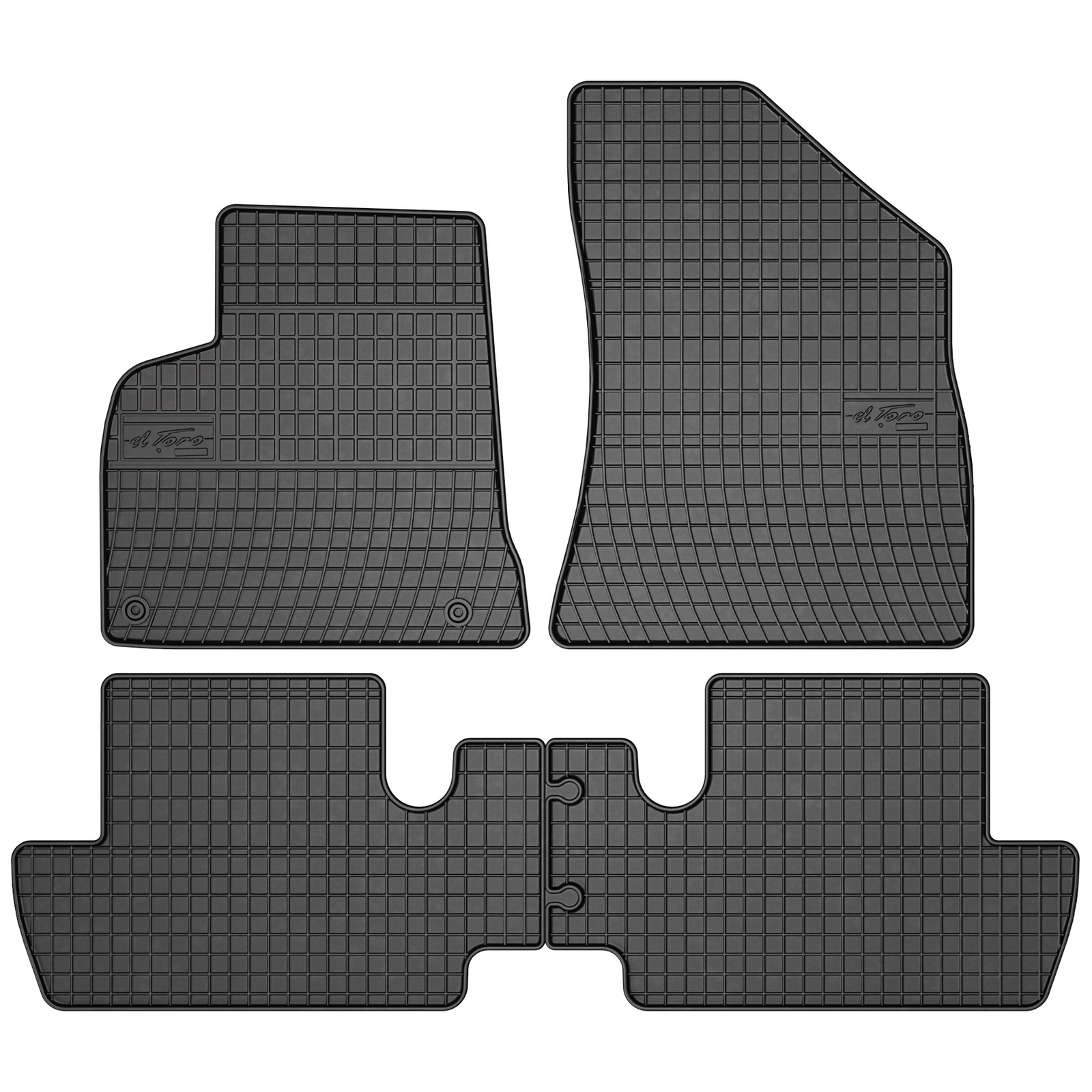 Tapis de sol caoutchouc Peugeot 3008 anti boue et étanche Frogum