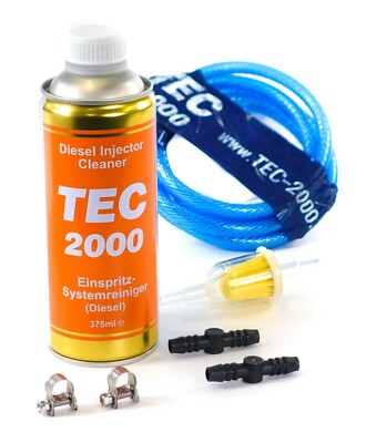 TEC 2000 Einspritzreiniger - Injektionsreinigungsset Diesel Motorreiniger 375ml