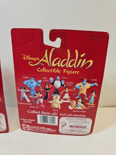 Disney Aladdin + Genie Sammelfigur selten Mattel - kartoniert unbenutzt - Bild 7 von 12