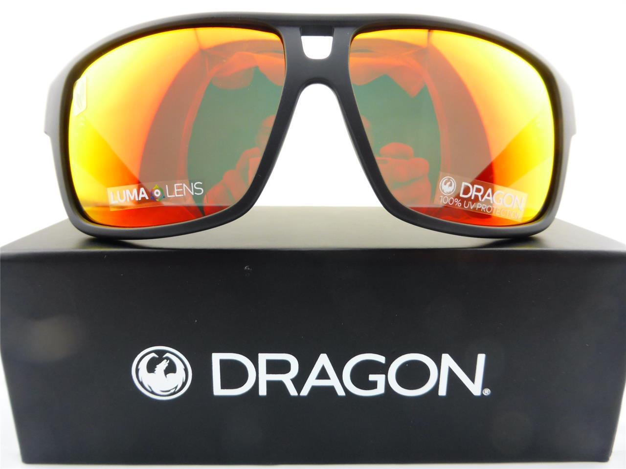 Dragon THE JAM LL Sunglasses Matte Black Lumalens Red Ionised Lenses
