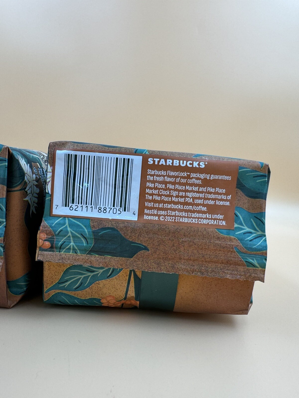 3 Pack Starbucks Pike Place Roast Whole Bean Coffee 16 oz BB 01/2025