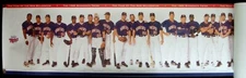 1999 MINNESOTA TWINS "TEAM OF THE NEW MILLENNIUM" 5-FOOT-LONG POSTER