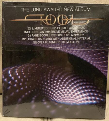 New Tool Fear Inoculum CD (Deluxe Edition) Limited Tri Fold HD Screen In-Hand - Picture 1 of 4