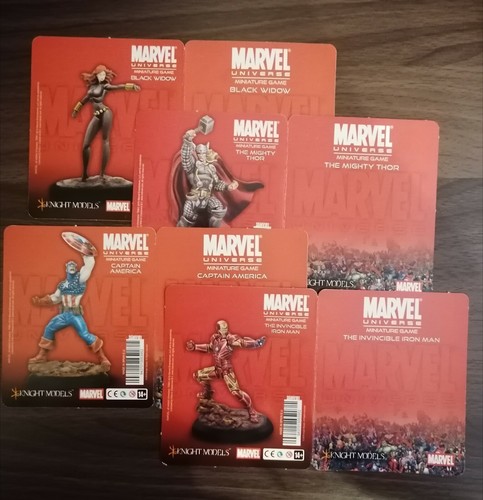 Knight Models Marvel Miniatures Avengers Painted Metal - Picture 3 of 4
